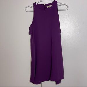 Loft Petite Purple Dress